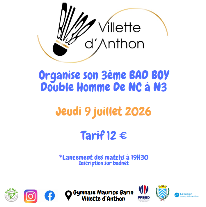 AFTERWORK BAD BOYS A VILLETTE